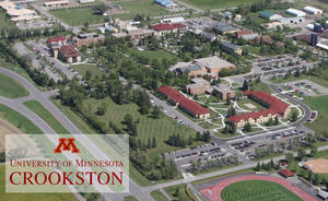 Aerial Shot of UMN Crookston Campus