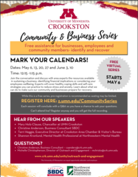 Community & Business Series Flyer