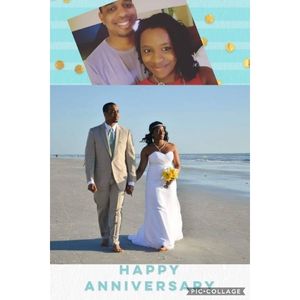 Brant Moore and his wife wedding and anniversary pics