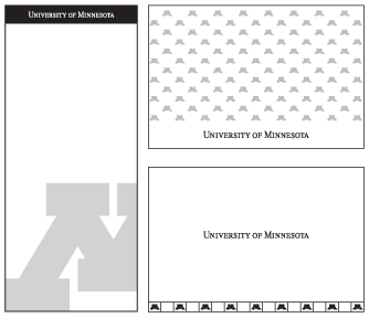 Block M as a graphic examples - screen, cropped and pattern