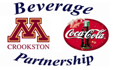 Coca-Cola® Beverage Partnership Grant and University of Minnesota Crookston logo