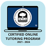 Association of Colleges for Tutoring & Learning Assistance - Certified Online Tutoring Program 2021-2024 Logo