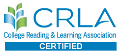 College Reading & Learning Association (CRLA) Certified Logo