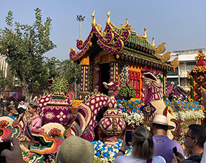 Flower Festival in Thailand