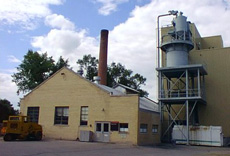 Outside view of the Heating Plant