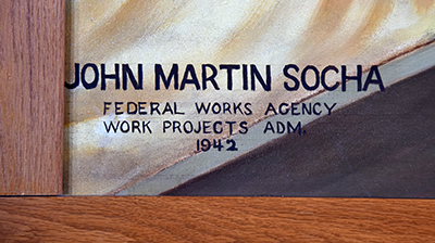 John Martin Socha Federal Work Agency Work Projctes Adm 1942