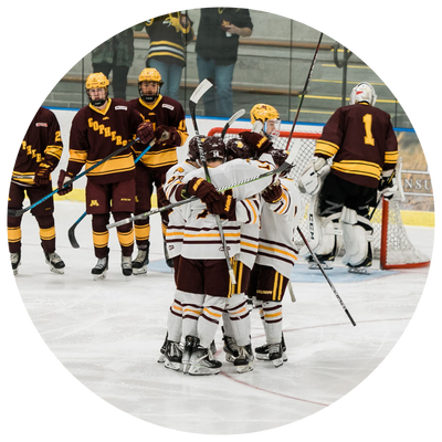 Golden Eagles scores a big goal vs the Gophers at home