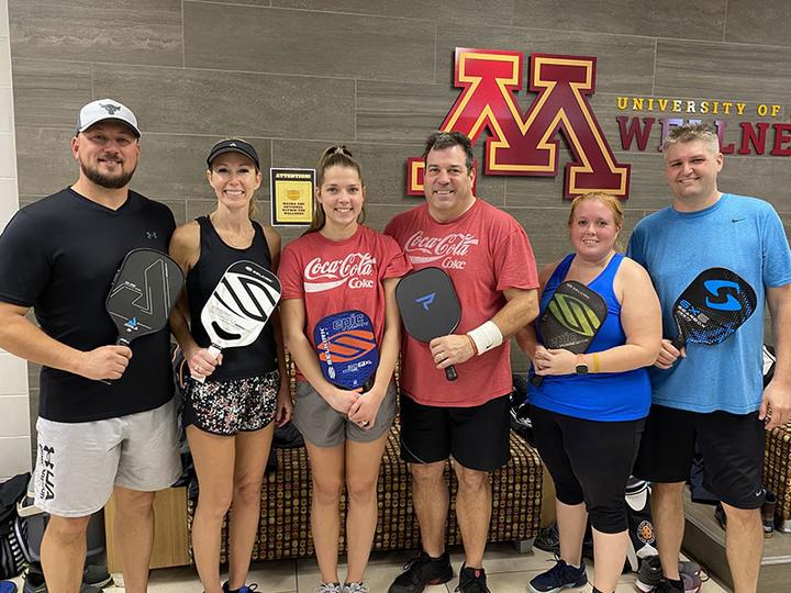 Pickleball Mixed doubles winners