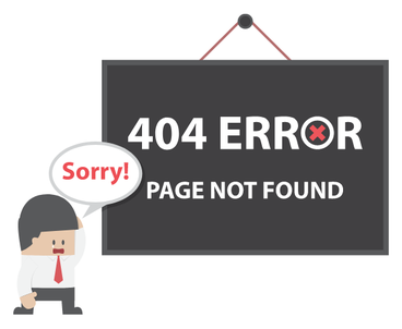 404 Error - Page Not Found - Sorry
