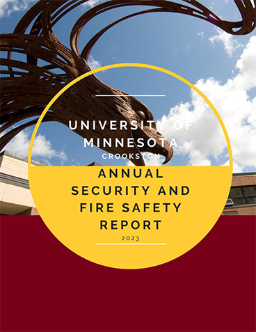2023 Annual Security and Fire Safety Report Cover